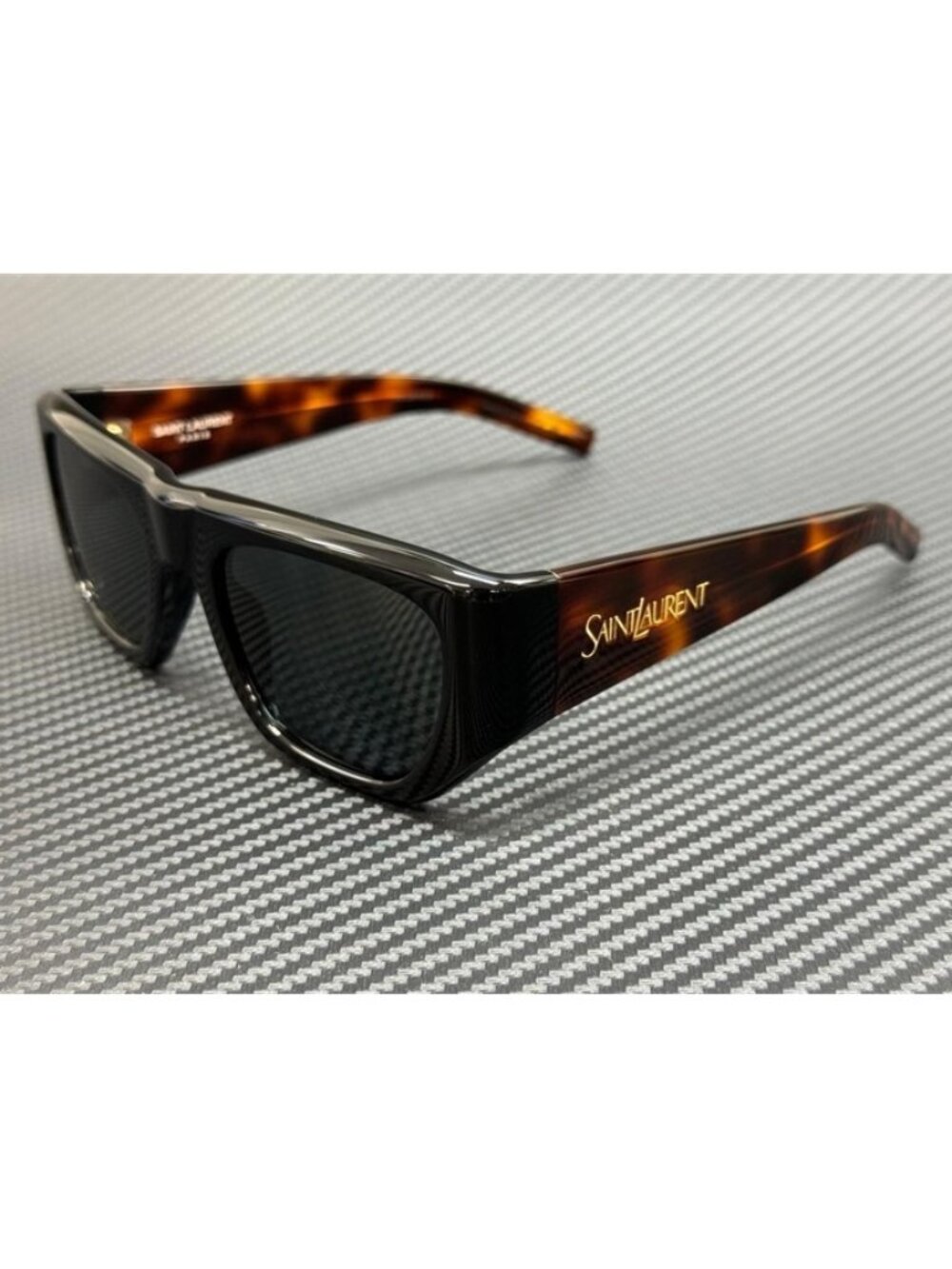 New Saint Laurent Women Black Sunglasses 52-21-135